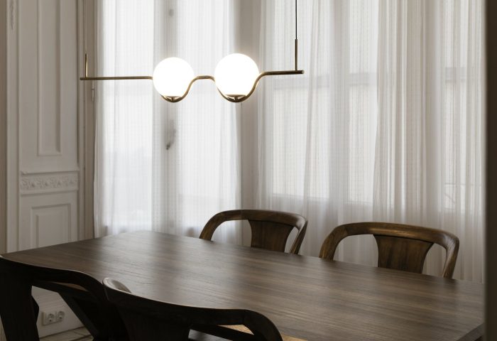 LE VITA Gold pendant lamp